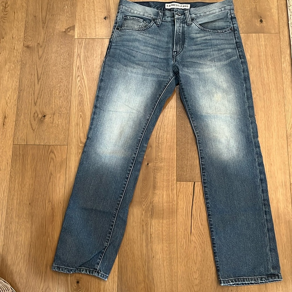 Express jeans slim fit straight leg 32x32
